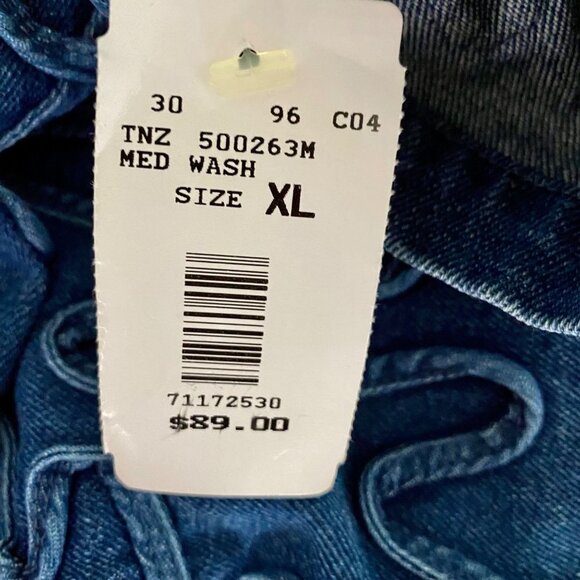 Draper’s & Damon’s Button Up Denim Jacket Women's Size XL NEW NWT - Picture 7 of 10